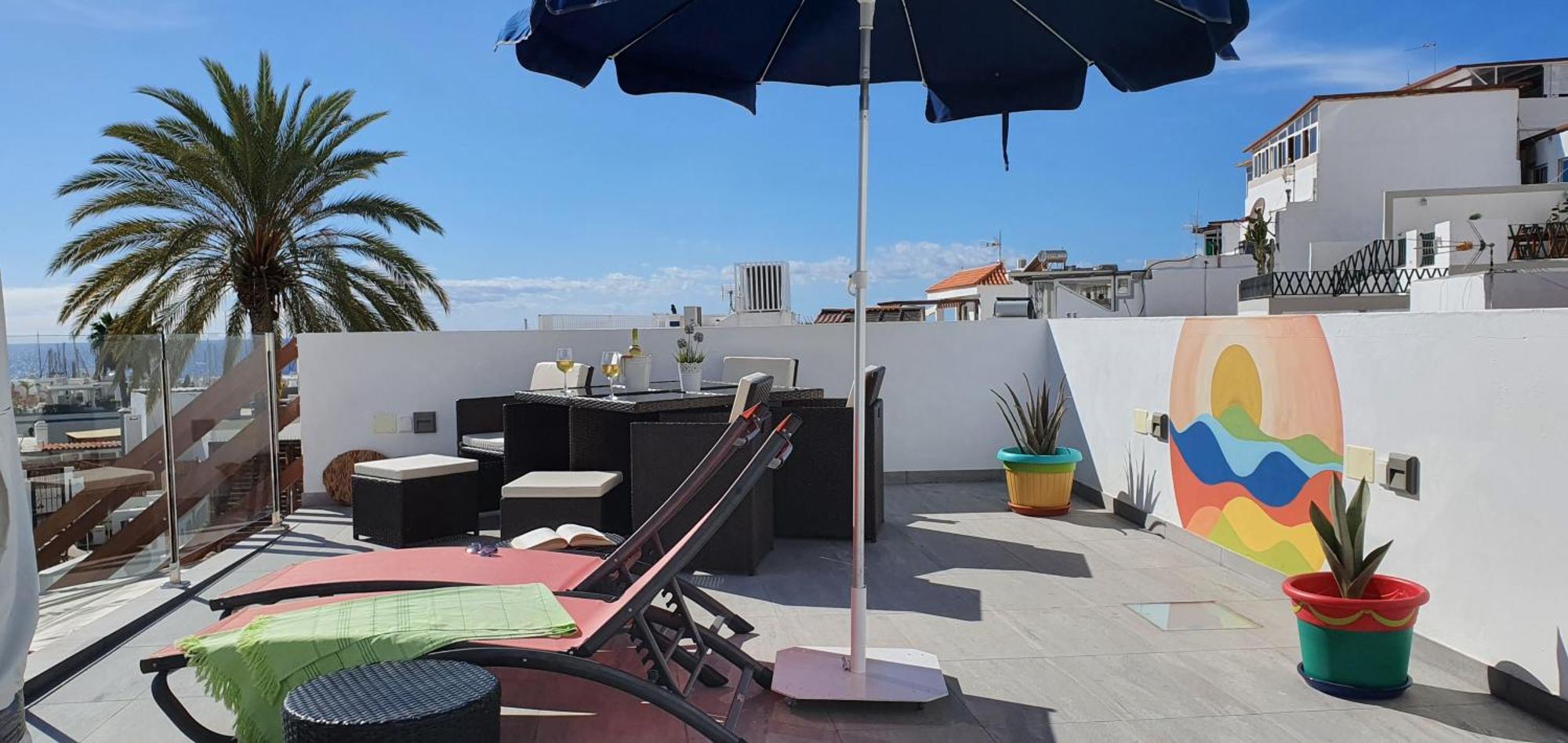 Hd Mogan Coral Apartments Puerto De Mogan Cameră foto
